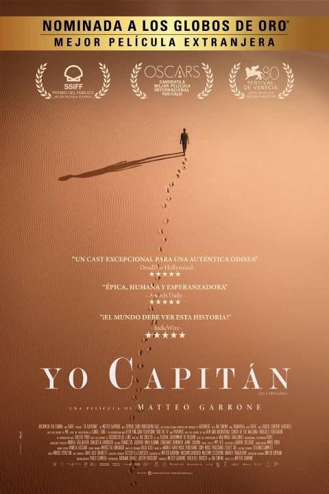 1) Poster de: Yo Capitán