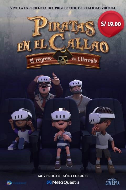 2) Poster de: Piratas en el Callao: Regreso de L'Hermite